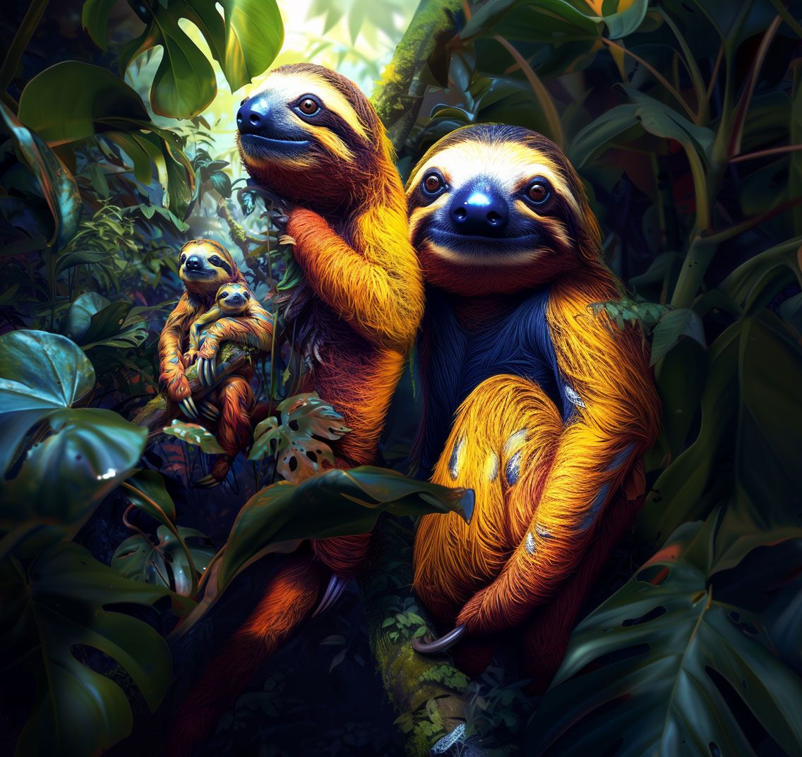 Sloths By Göke
